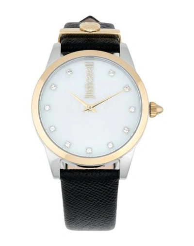Shop Just Cavalli Wrist Watch In White
