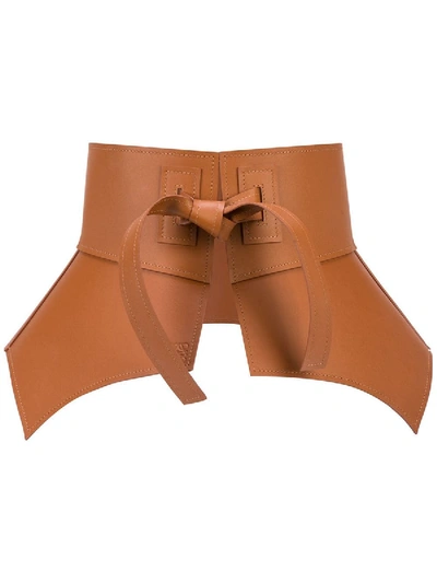 Shop Loewe Obi Belt Tan