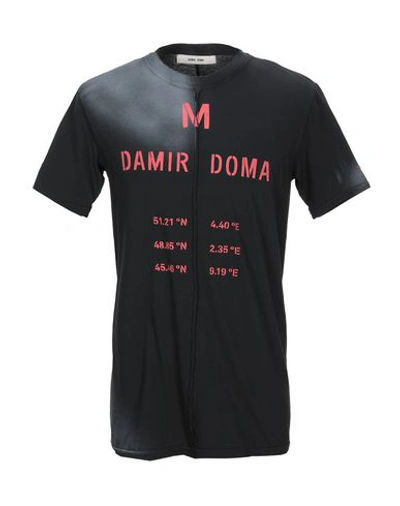 Shop Damir Doma T-shirt In Black