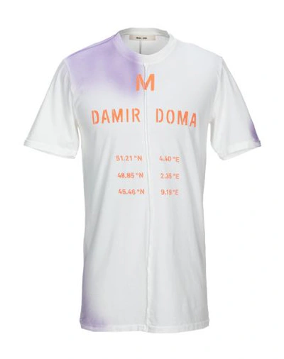 Shop Damir Doma T-shirt In White