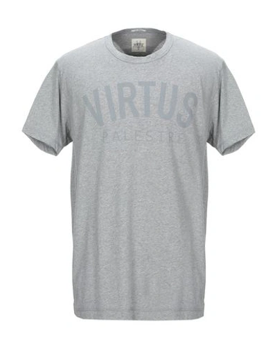 Shop Virtus Palestre T-shirt In Grey