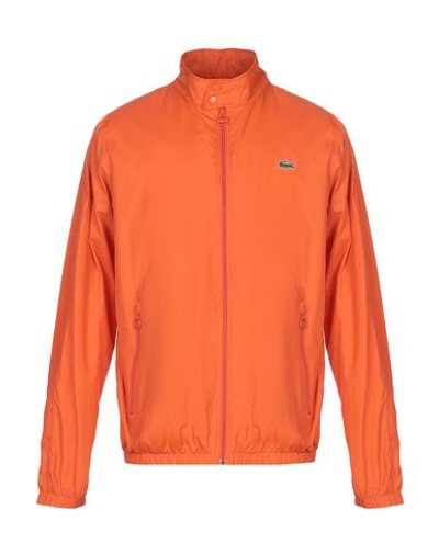 Lacoste Jacket In Orange ModeSens