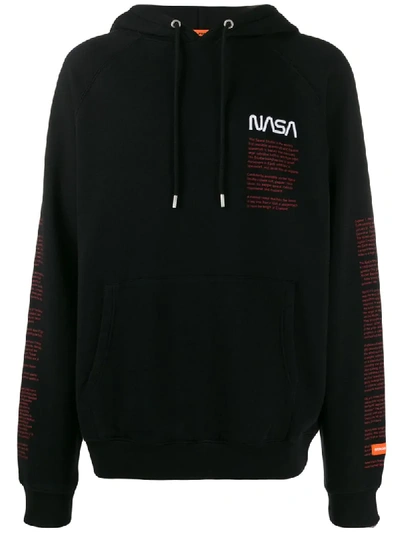 Shop Heron Preston Nasa Hoodie - Black