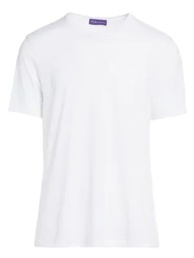 Shop Ralph Lauren Patch Pocket T-shirt In White