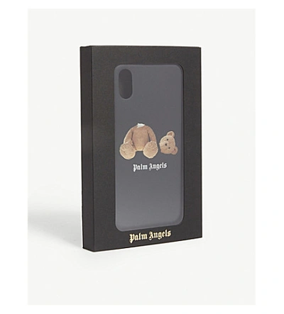Shop Palm Angels Kill The Bear Iphone Case In Black Multi