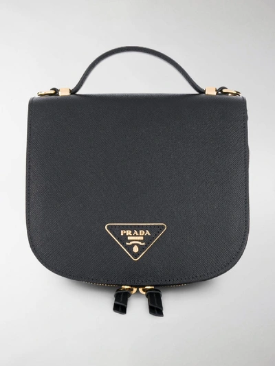 Shop Prada Odette Bag In Black