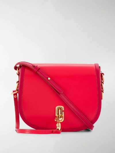 Shop Marc Jacobs The Saddle Bag In Red