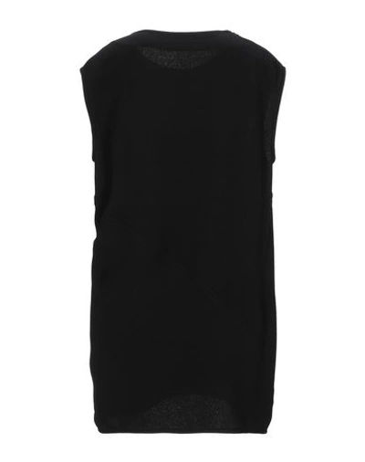 Shop Celine Basic Top In Black