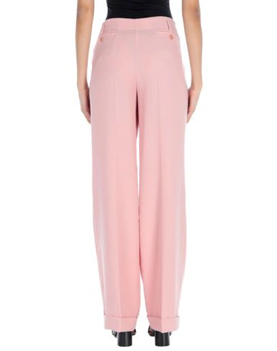 Shop Dice Kayek Casual Pants In Pastel Pink