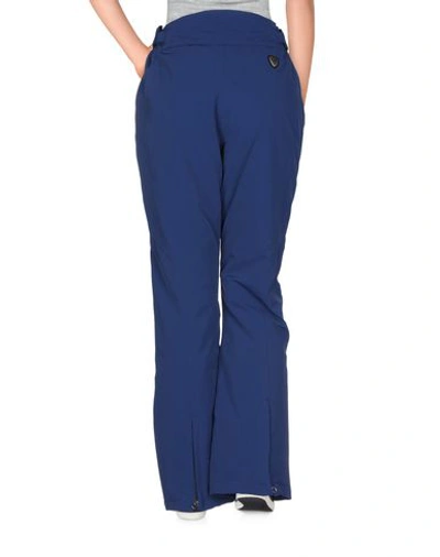 Shop Ea7 Straight Pant In Blue