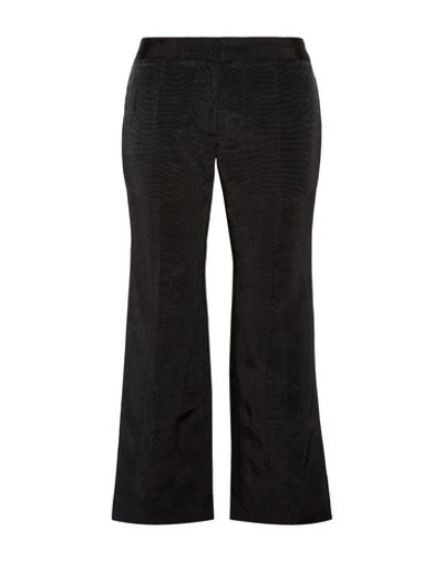 Shop Protagonist Woman Pants Black Size 10 Viscose, Cotton, Flax