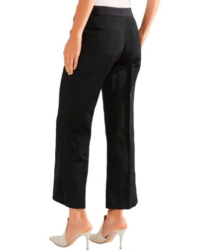 Shop Protagonist Woman Pants Black Size 10 Viscose, Cotton, Flax