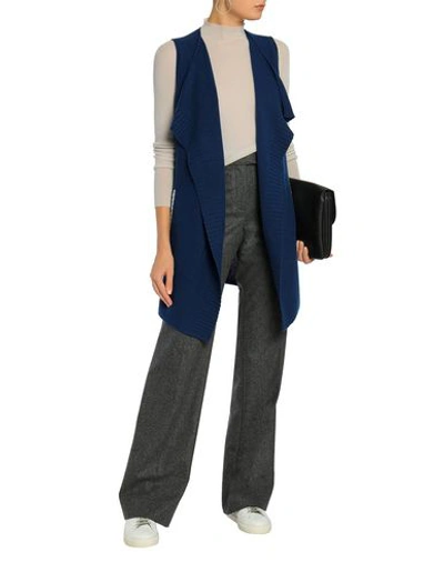 Shop Duffy Cardigan In Dark Blue