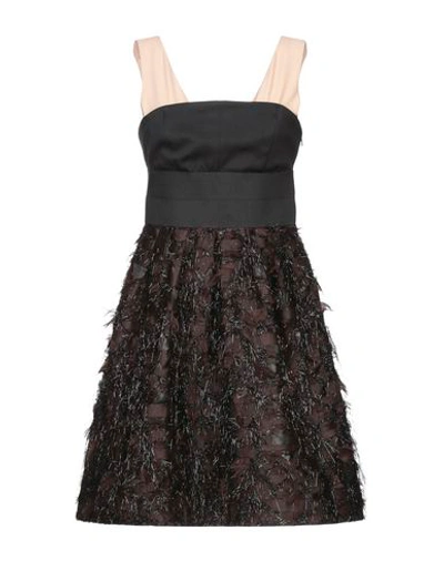 Shop Dorothee Schumacher Short Dresses In Black