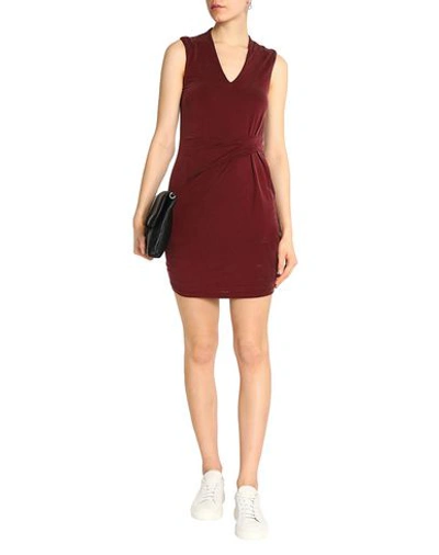 Shop Tart Collections Short Dresses In Maroon