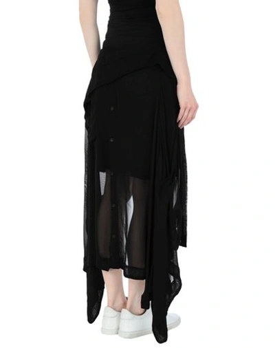 Shop Barbara I Gongini Knee Length Skirt In Black