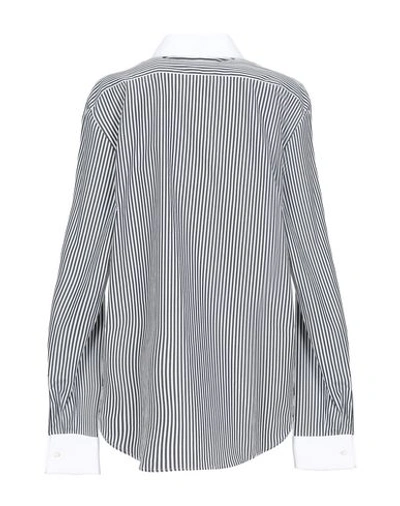 Shop Dior Striped Shirt In White