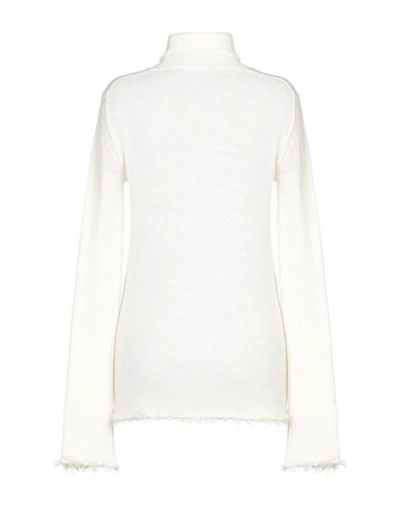 Shop Celine Turtlenecks In Ivory