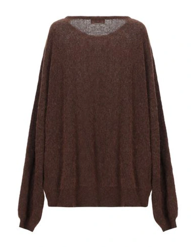 Shop American Vintage Sweaters In Dark Brown