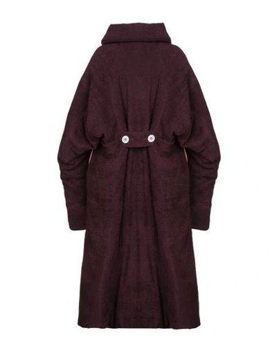 Shop Phaédo Studios Coats In Deep Purple