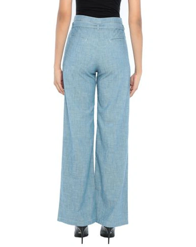 Shop Chloé Denim Pants In Blue