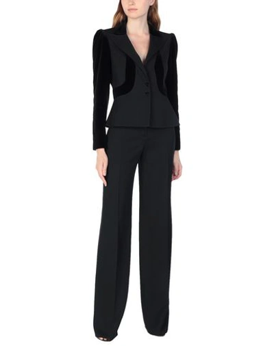 Shop Valentino Suit In Black