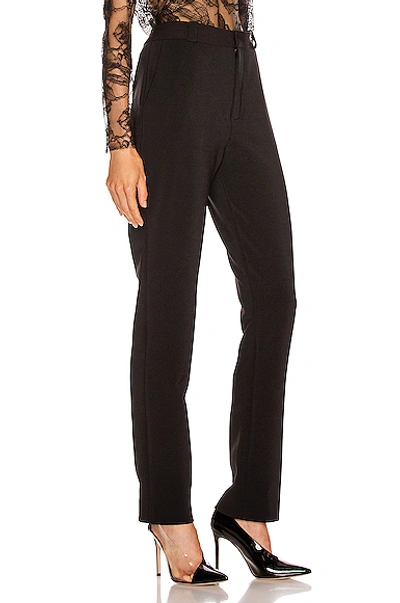Shop Carmen March Double Crepe Trouser In Black