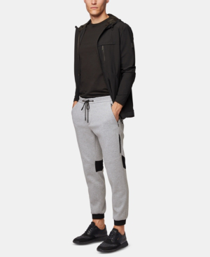 hugo boss track pants grey