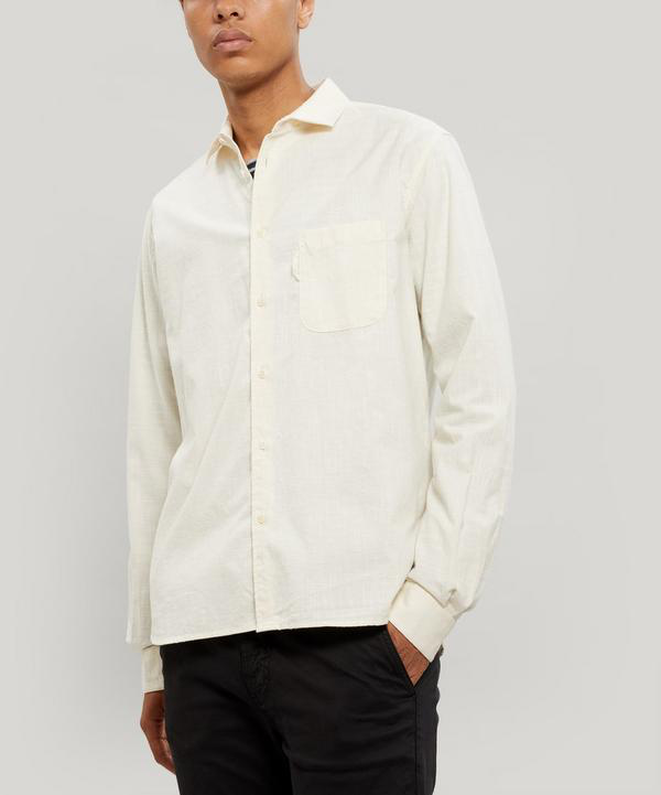 ymc curtis shirt olive