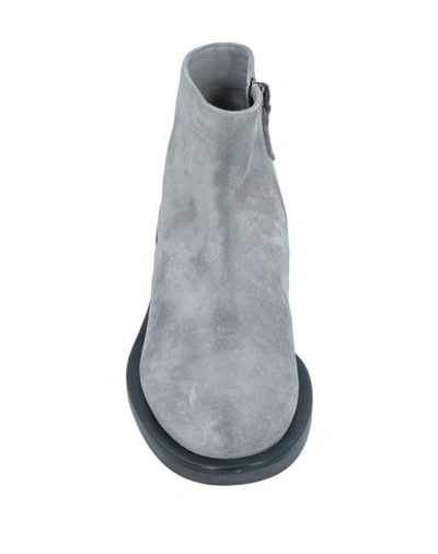 Shop Nicholas Kirkwood Ankle Boot In Light Grey