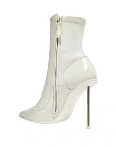 Shop Alexander Mcqueen Ankle Boot In White