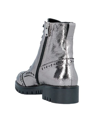 Shop Mcq By Alexander Mcqueen Ankle Boot In Silver