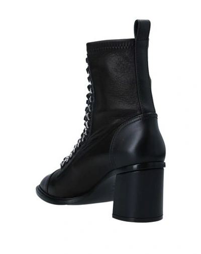 Shop Casadei Woman Ankle Boots Black Size 10 Soft Leather