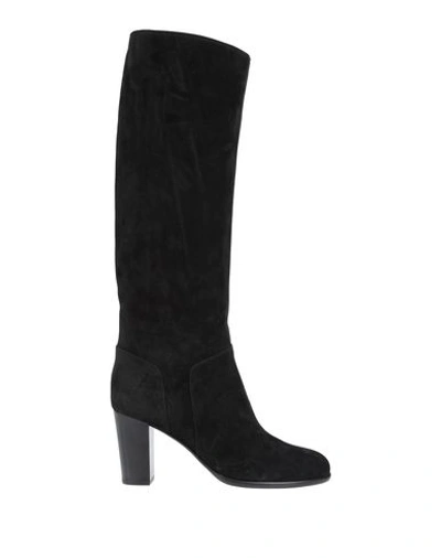 Shop Sergio Rossi Woman Boot Black Size 4.5 Soft Leather