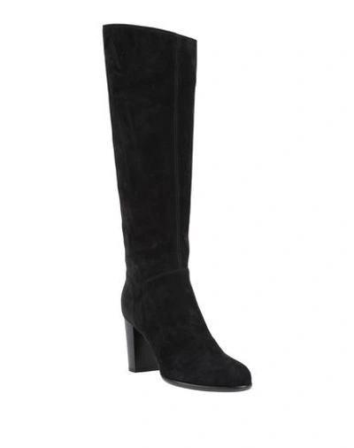 Shop Sergio Rossi Woman Boot Black Size 4.5 Leather