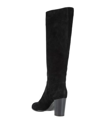 Sergio Rossi Suede Boots In Black