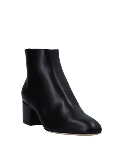 Shop Sergio Rossi Ankle Boots In Black