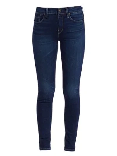 Shop Hudson Nico Mid-rise Super Skinny Jeans In Obscurity