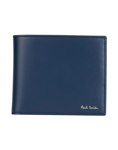 Shop Paul Smith Wallet In Blue