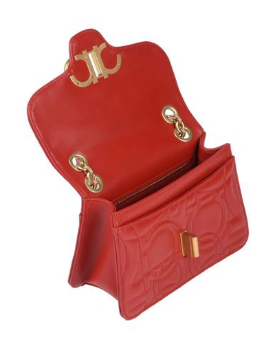 Ferragamo Cross-body Bags In Brick Red