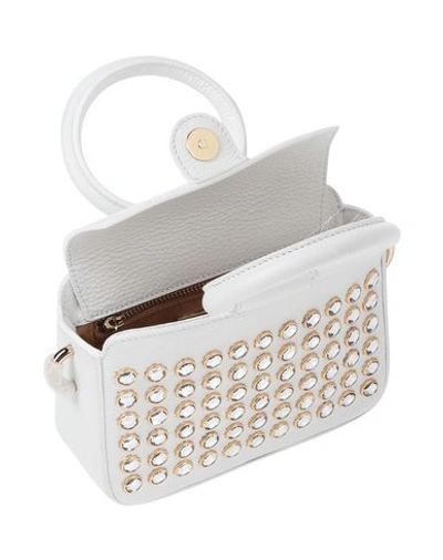 Shop Blumarine Handbag In White