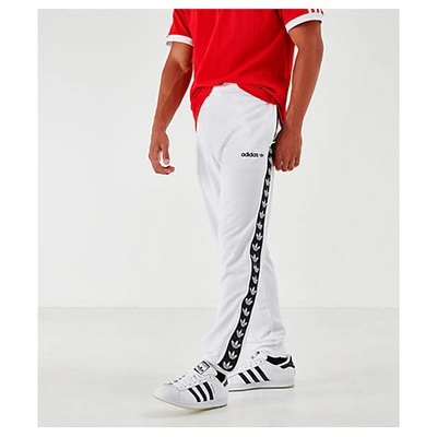 Shop Adidas Originals Adidas Men's Originals Tape Jogger Pants In White