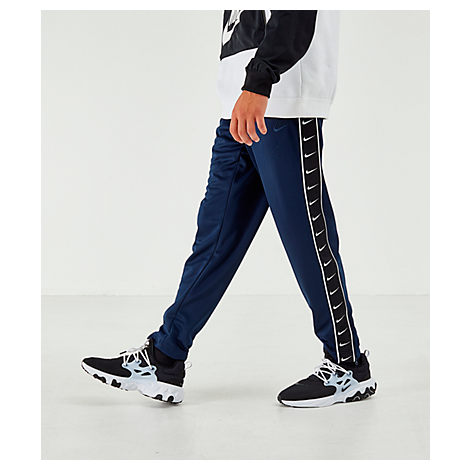 nike gel tape cuffed track pants