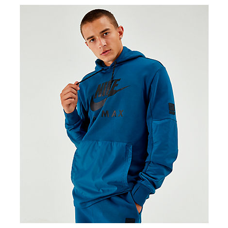 blue nike air max hoodie