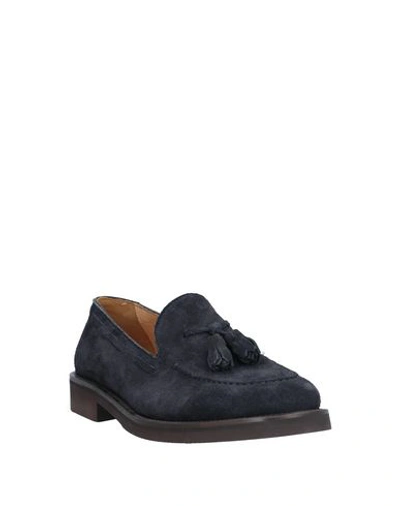Seboy's Loafers In Dark Blue