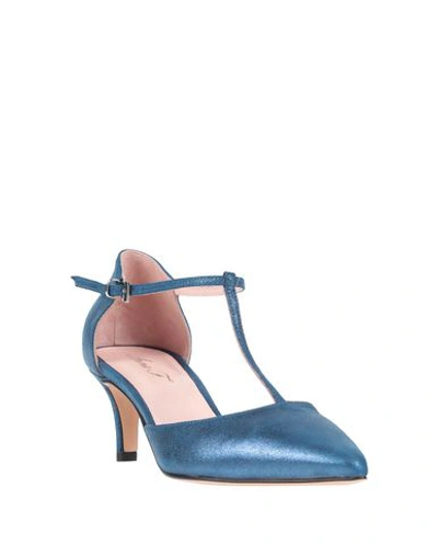 Shop Anna F Pump In Blue