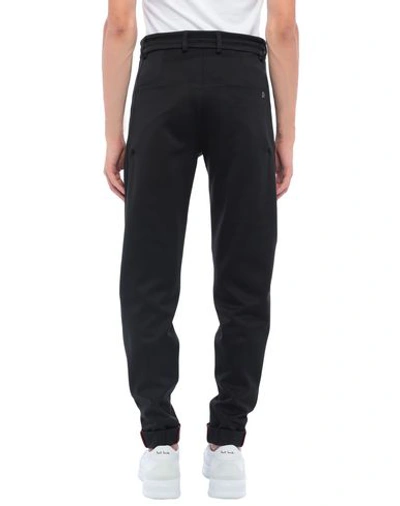 Shop Bikkembergs Casual Pants In Black