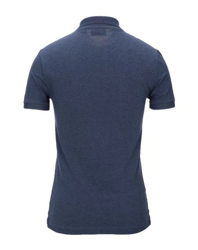 Shop Lacoste Polo Shirt In Slate Blue