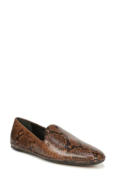 Shop Vince Paz Venetian Loafer In Cuoio