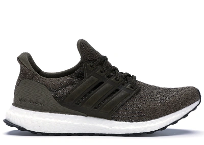 Pre-owned Adidas Originals  Ultra Boost 3.0 Trace Olive In Trace Olive/trace Khaki/footwear White